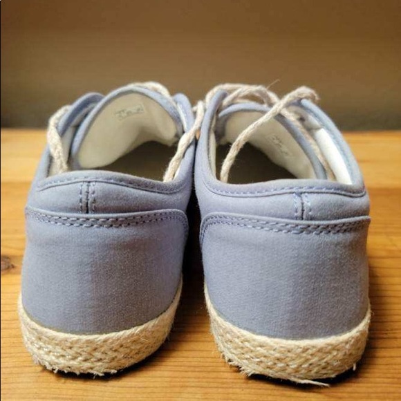 Van's. Women's size 9.5. Cute blue espadrille style! Only worn a few times. - Picture 5 of 6
